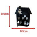 Quirky Halloween Haunted House Ghost Hair Claw 6W6HCP1320