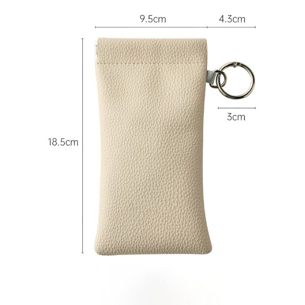 Minimalist Leather Portable Sunglasses Case MK2BLC6W13HSY45