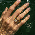 Snake Spiral Open Ring - DippedShop Wholesale - #4451