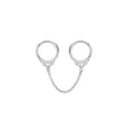 Handcuff Hoop Earrings - DippedShop Wholesale - #6755