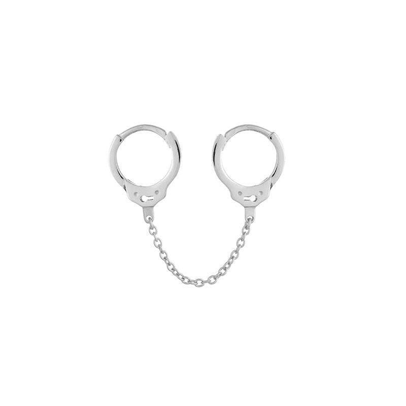 Handcuff Hoop Earrings - DippedShop Wholesale - #6755