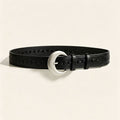 Fashion Hollow Out Wovven PU Leather Belt 6W6JBT225