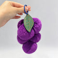 Plush Grape Keychain - DippedShop Wholesale - #0979