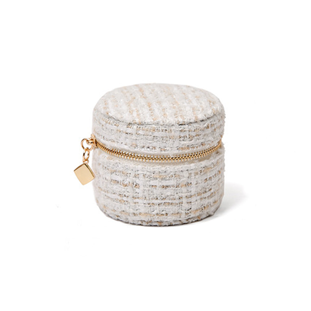Mini Round Travel Jewelry Box - DippedShop Wholesale - #2211