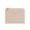 Minimalist Pastel Leather Short Bifold Wallet 6W10BWB360