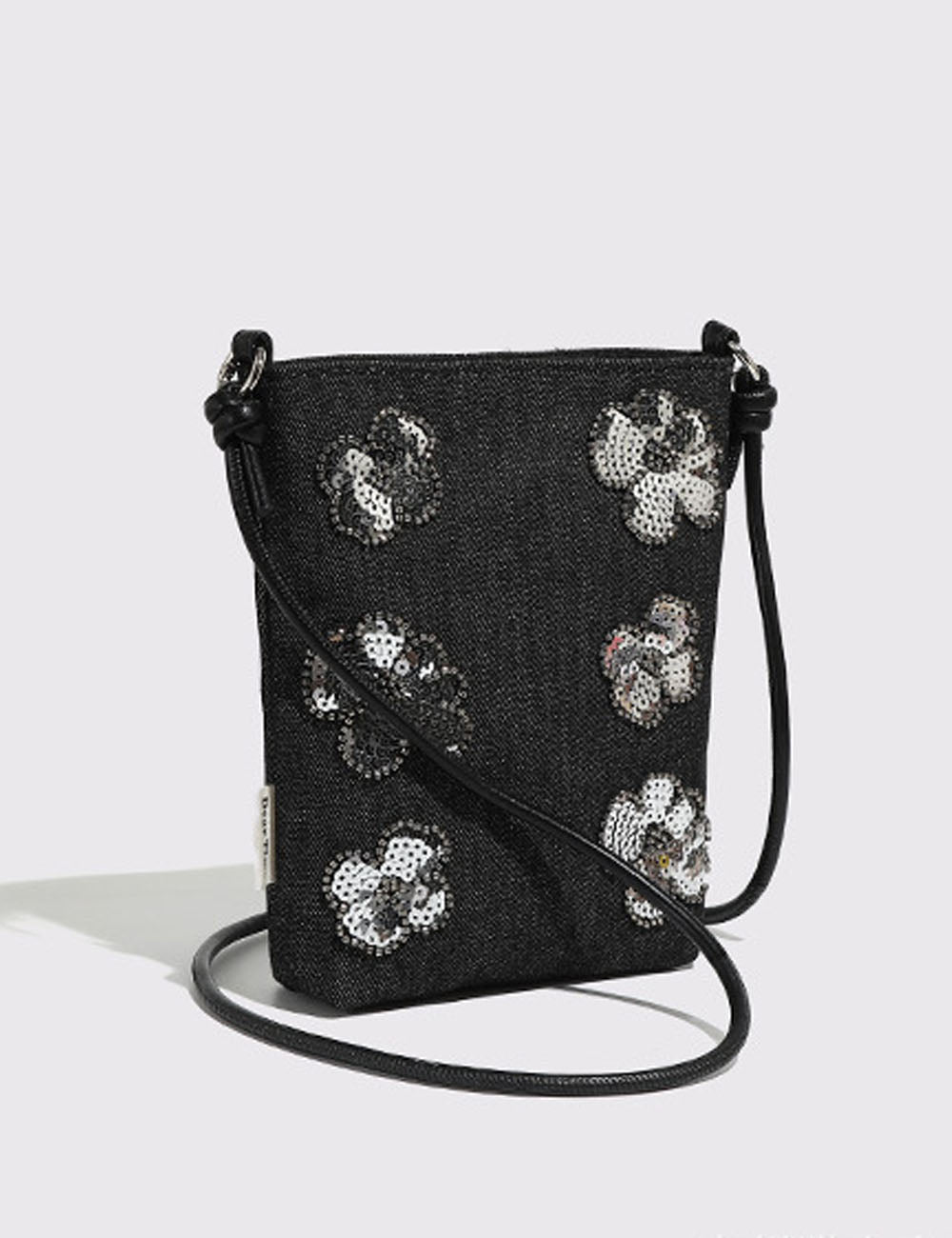 Vintage Sequin Embroidery Crossbody Bag 6W10BBG1334