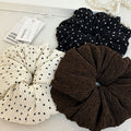 Chic Polka Dots Print Ruffled Hair Scrunchies 6W6HSR361