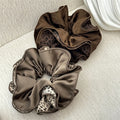 Retro Leopard Print Ruffled Hair Scrunchies 6W6HSR354