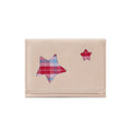 Plaid Star Patchwork Short Trifold Wallet 6W10BWB362