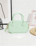 Fashion Solid Color Jelly Clear Tote Crossbody Bag 6W10BBG2112
