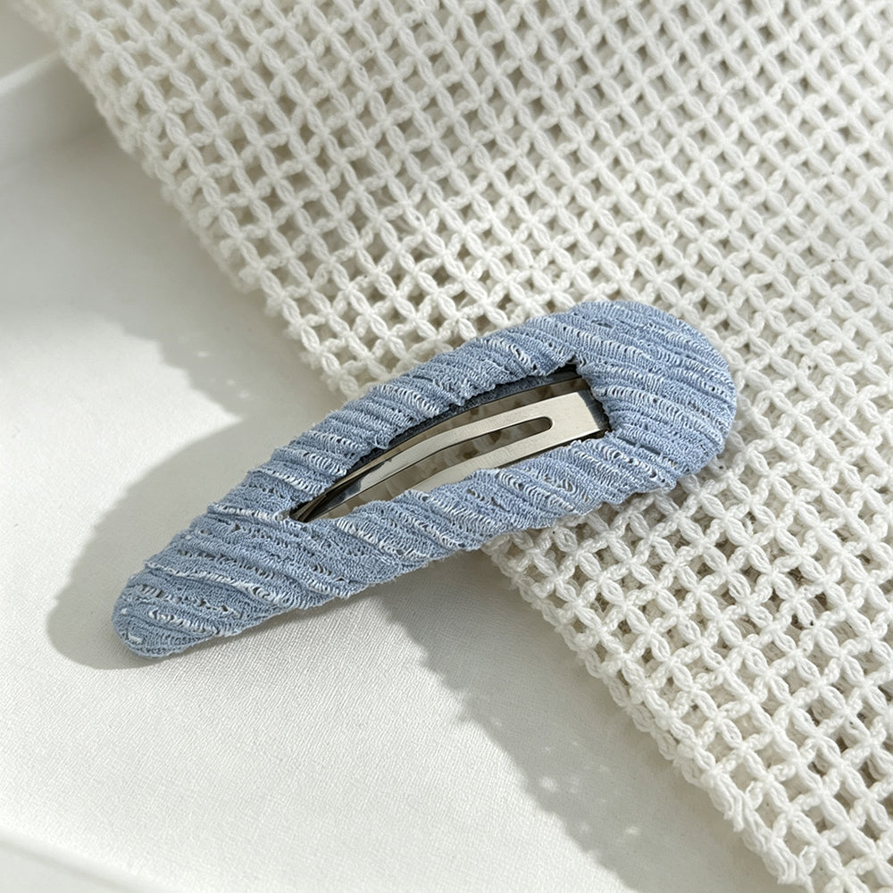 Simple Ruched Fabric No Crease Hair Clip 6W6HCP1620