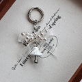Handmade Bowknot Mushroom Kaychain Bag Charm 6W10BBC411
