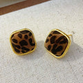 Geometric Square Stud Earrings - DippedShop Wholesale - #1827