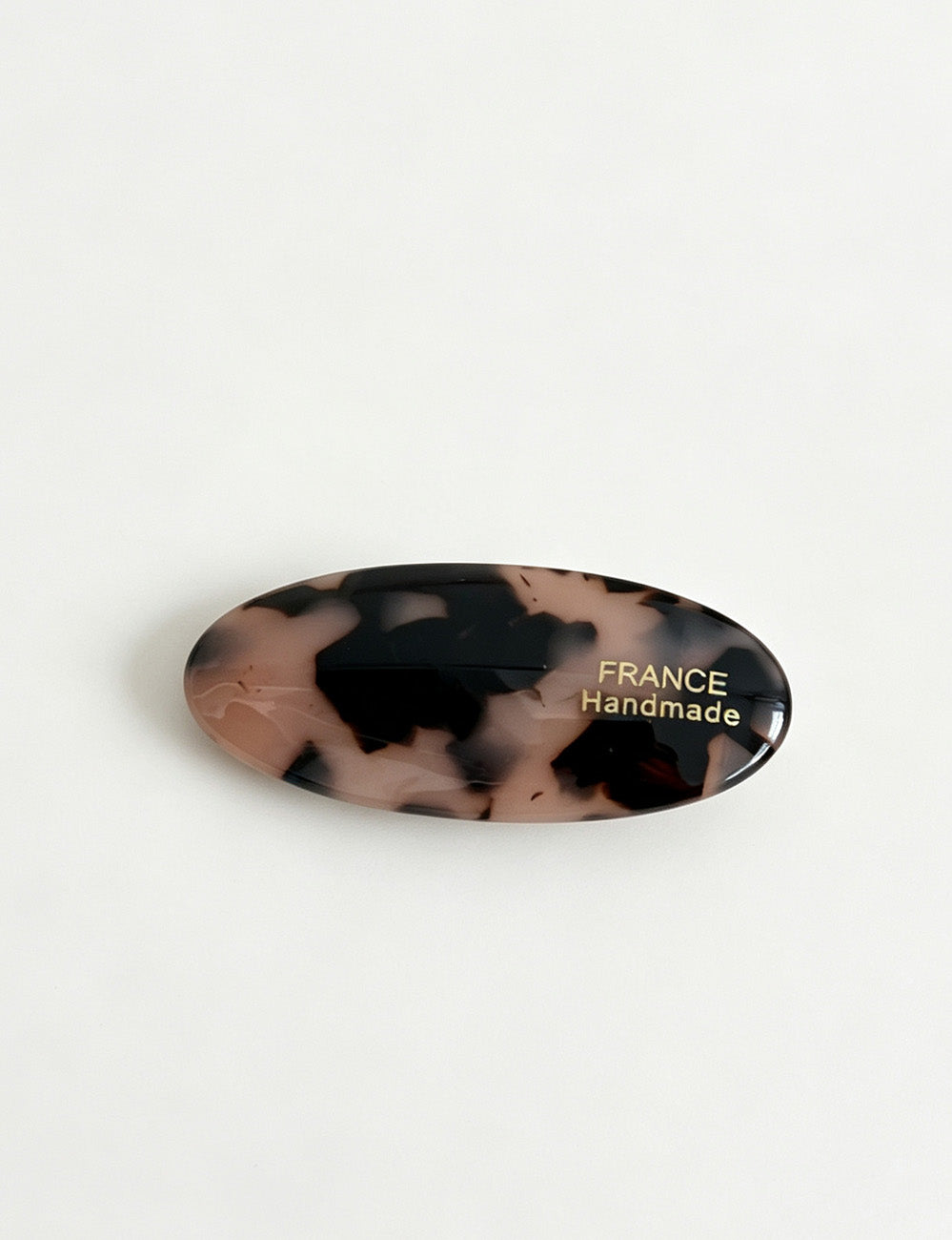 Vintage Tortoise Shell Oval Duckbill Hair Clip 6W6HCP1266