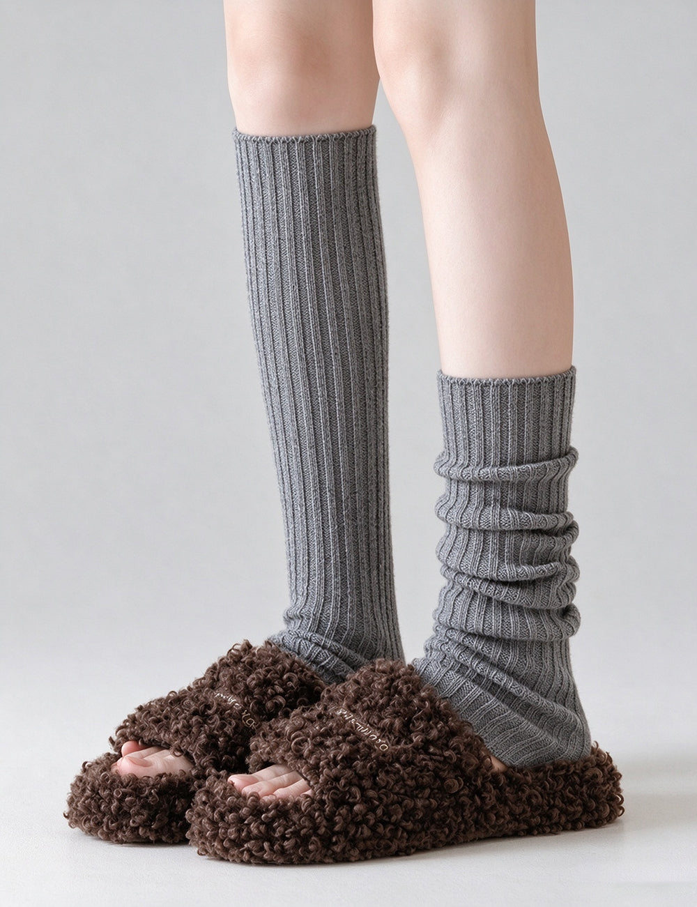 Rib Knit Stockings - DippedShop Wholesale - #0787