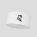 Letter Print Wide Headband - DippedShop Wholesale - #0323