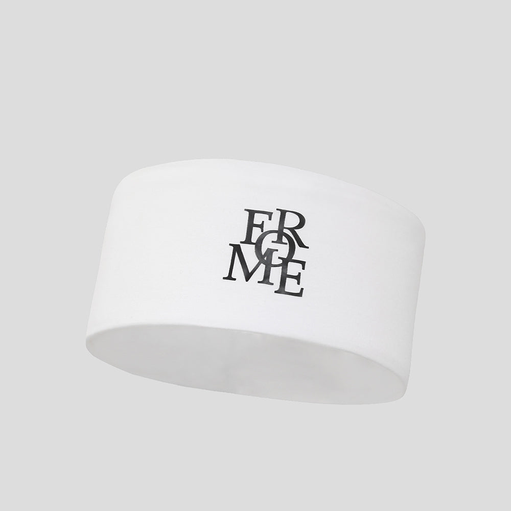 Letter Print Wide Headband - DippedShop Wholesale - #0323