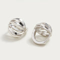 Hollow Ball Hoop Earrings - DippedShop Wholesale - #7795