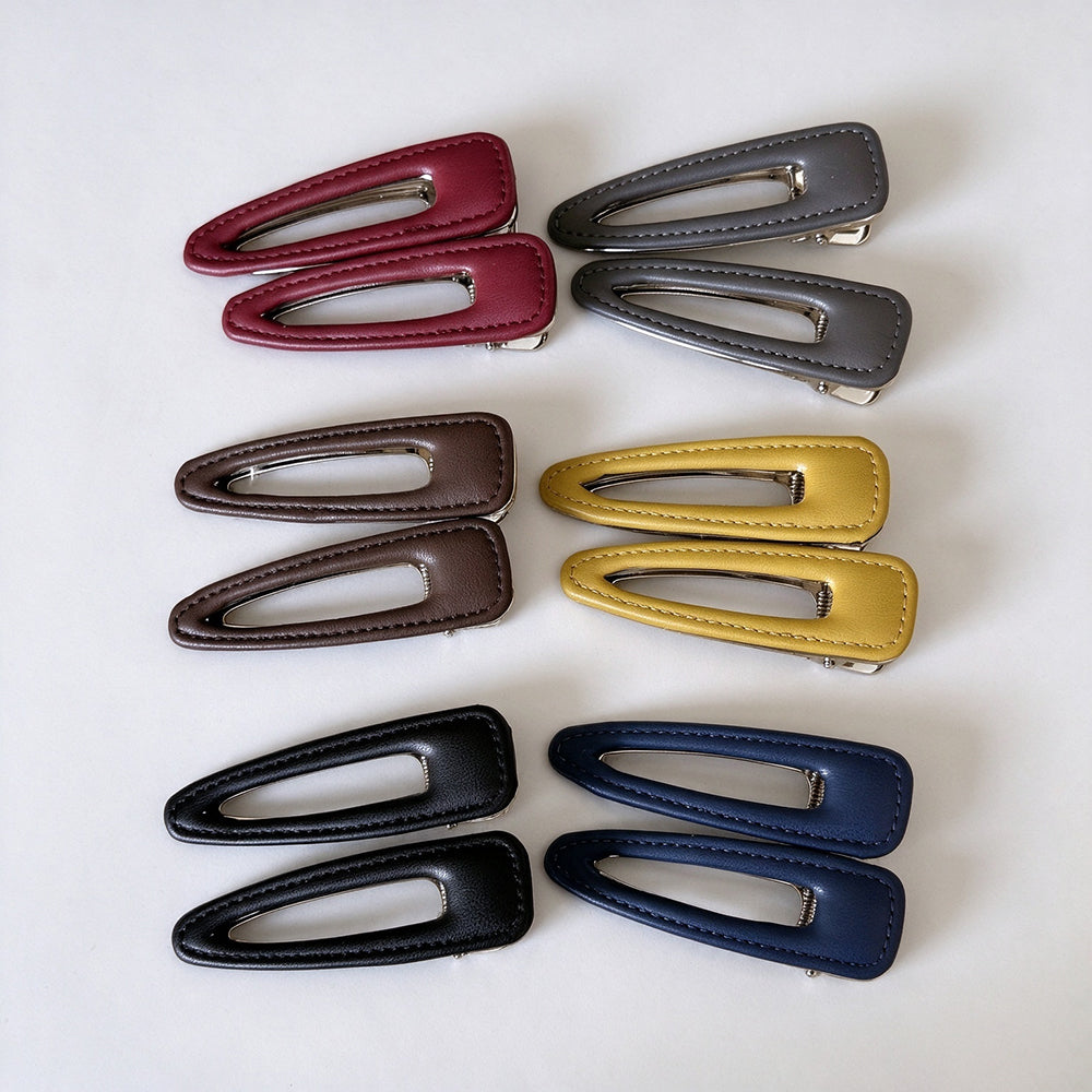 Hollow Triangle Duckbill Hair Clip - DippedShop Wholesale - #5347