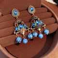 Vintage Baroque Chandelier Cage Dangle Earrings 6W6JER835