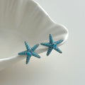 Starfish Stud Earrings - DippedShop Wholesale - #9443