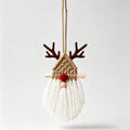 Handwoven Christmas Reindeer Ornament - DippedShop Wholesale - #7187