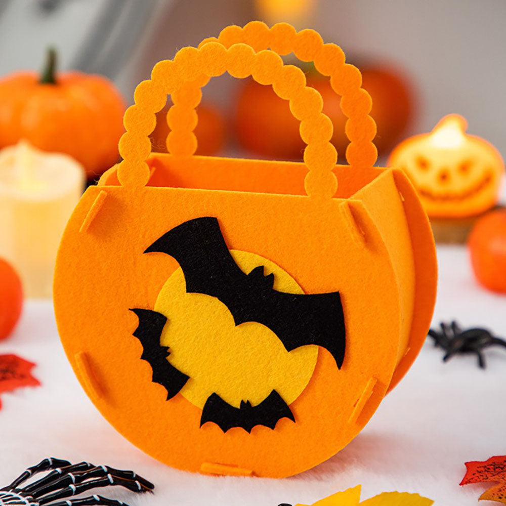 Halloween Pumpkin Ghost Tote Bag - DippedShop Wholesale - #7635