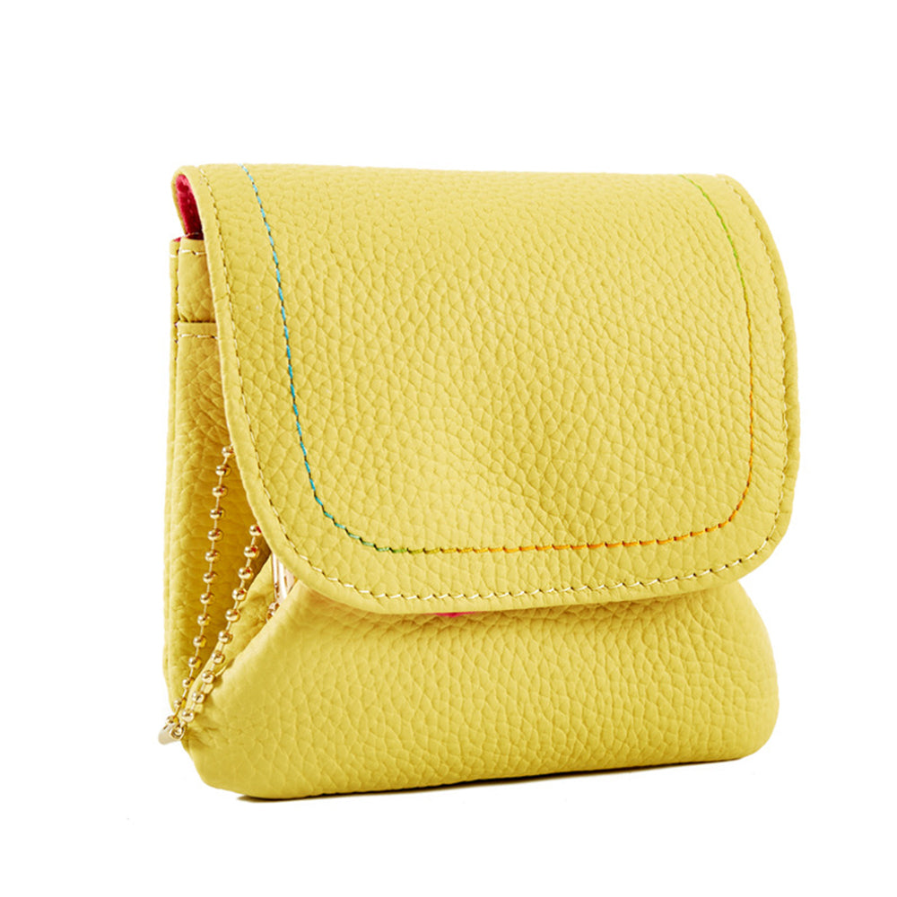 Dual Compartment Kiss Lock Short Wallet 6W10BWB307