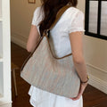 Handmade Woven Versatile Tote Crossbody Bag 6W10BBG2503