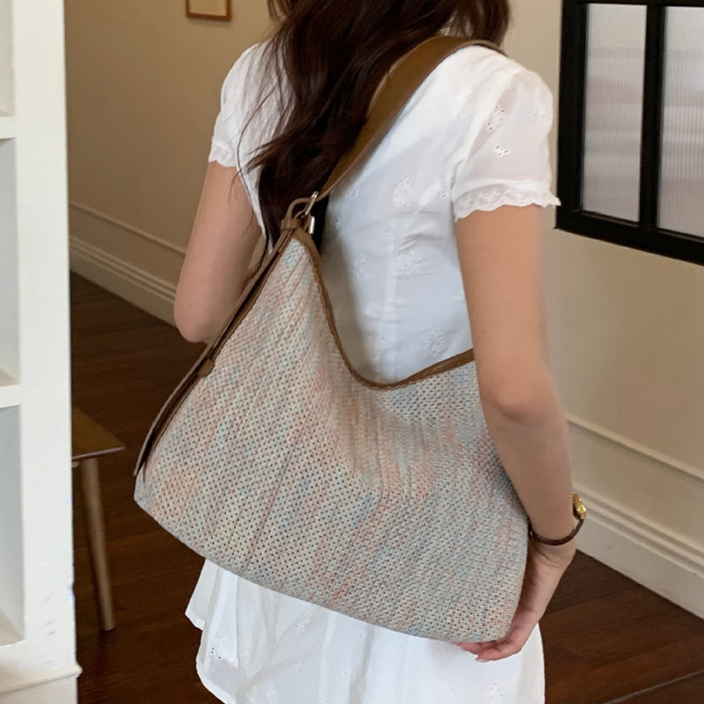 Handmade Woven Versatile Tote Crossbody Bag 6W10BBG2503