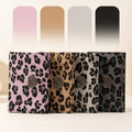 Vintage Leopard Print Tri-Fold Credit Card Wallet 6S10BWB85