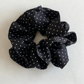Vintage Polka Dot Satin Hair Scrunchies MK2BW6W6HSR43