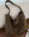 Retro Leopard Suede Large Capacity Shoulder Bags 6S10BBG1552