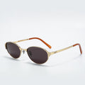 Stylish Oval Frame UV Protection Sunglasses MK2PPIM6W6GSG221