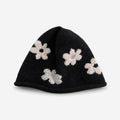Sweet Floral Crochet Soft Bucket Hat 6W6HAT636