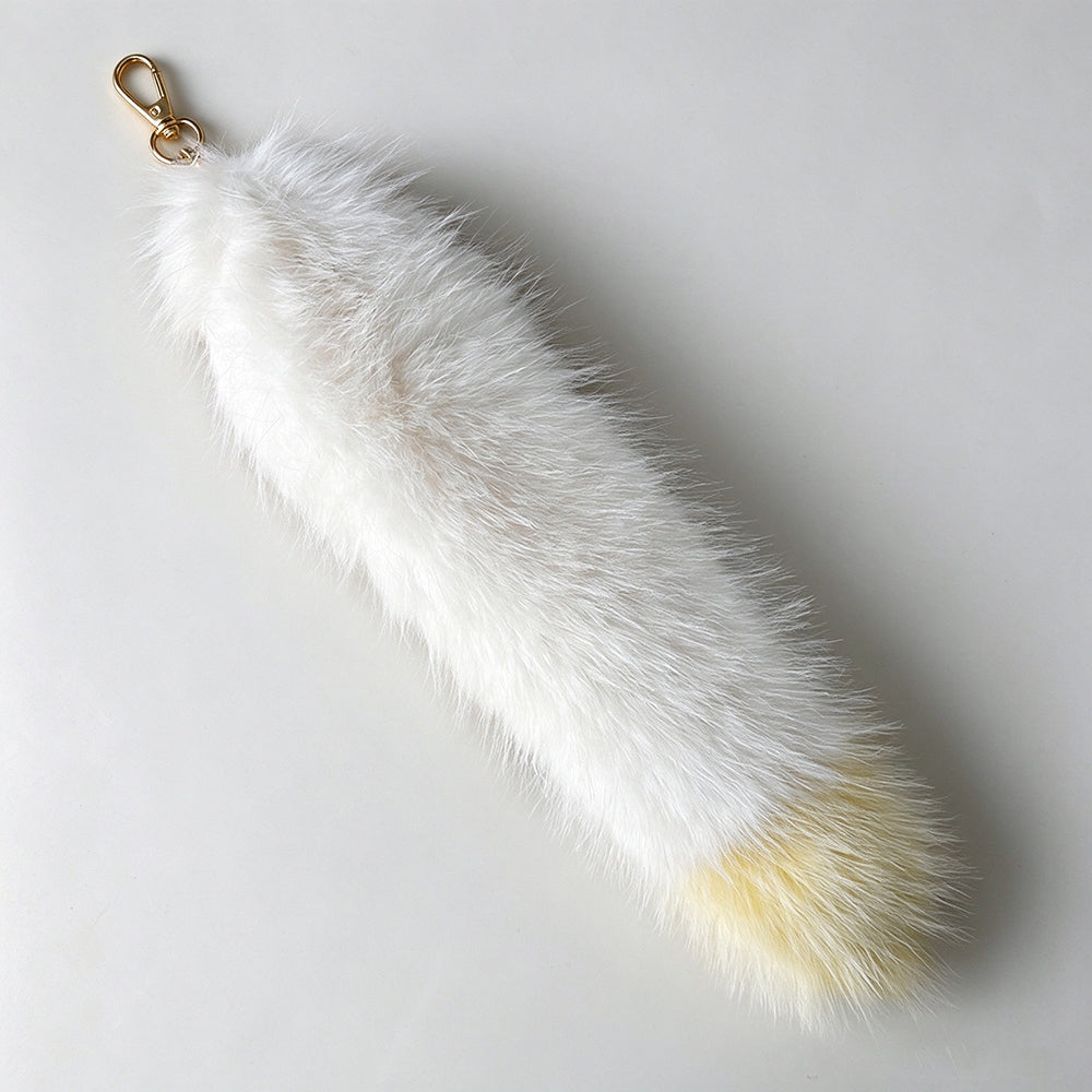Fluffy Furry Tail Keychain - DippedShop Wholesale - #0739