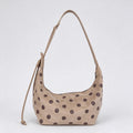 Trendy Crescent Polka Dot Commuter Tote Bag 6W10BBG2472