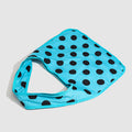 Casual Blue Polka Dtot Canvas Tote Bag 6W10BBG2005