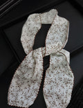 Chic Floral Print Lightweight Silk Scarf 6W6NSI235
