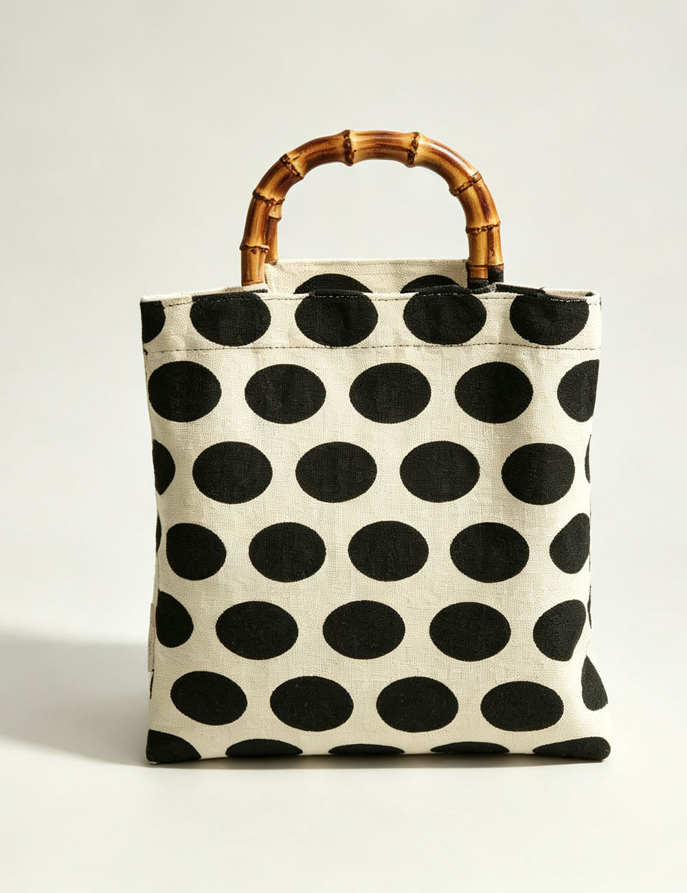 Bamboo Handle Handbag - DippedShop Wholesale - #0339