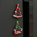 Cute 3D Resin Christmas Tree Fridge Magnet 6H7HBW564