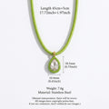 Cubic Zircon Pendant Choker - DippedShop Wholesale - #8643