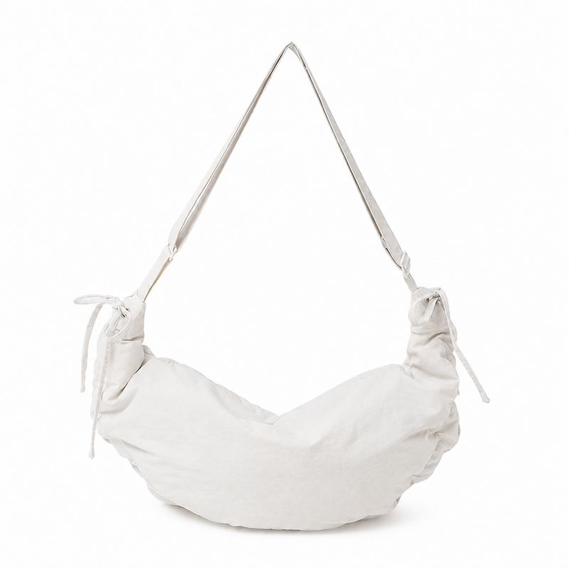 Fashion Ruched Large Capacity Crescent Bag 6W10BBG1807
