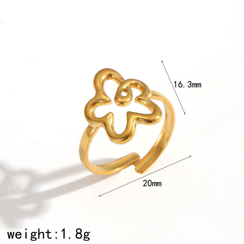 Geometric Statement Ring - DippedShop Wholesale - #0243