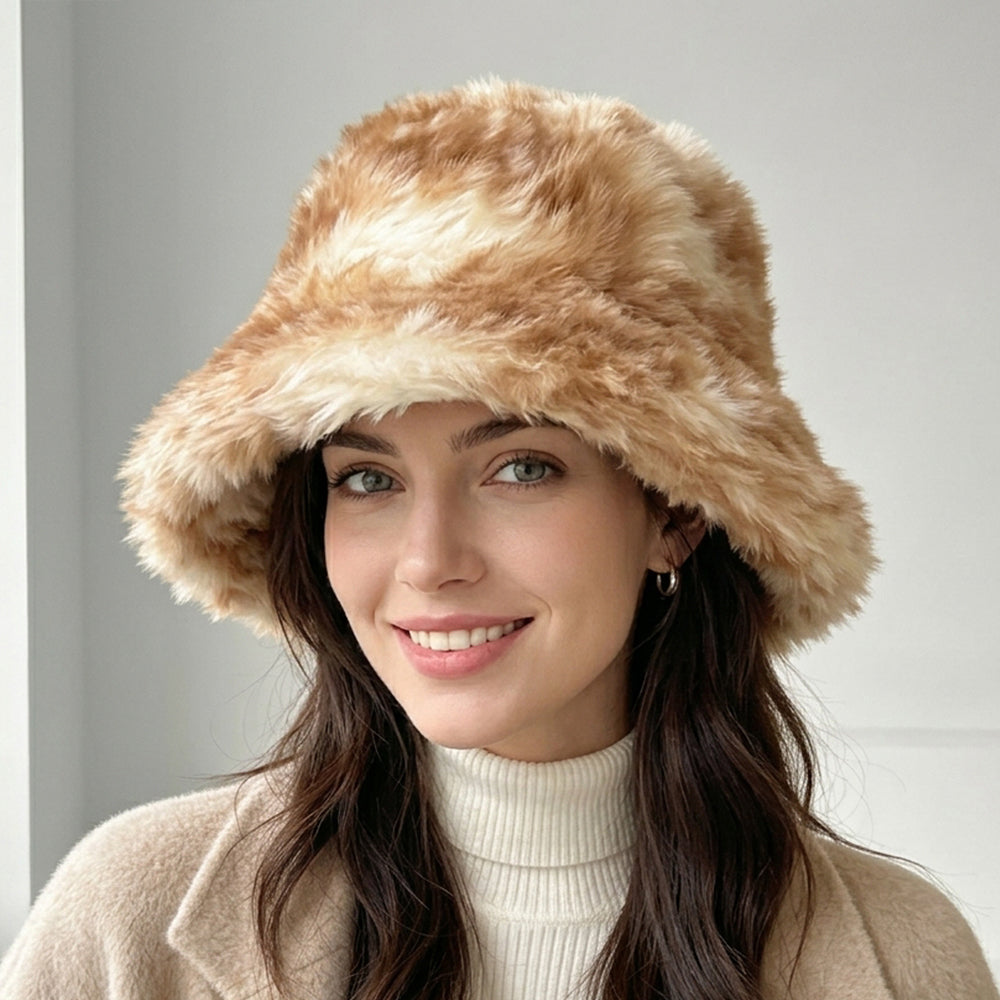 Faux Fur Bucket Hat - DippedShop Wholesale - #1731