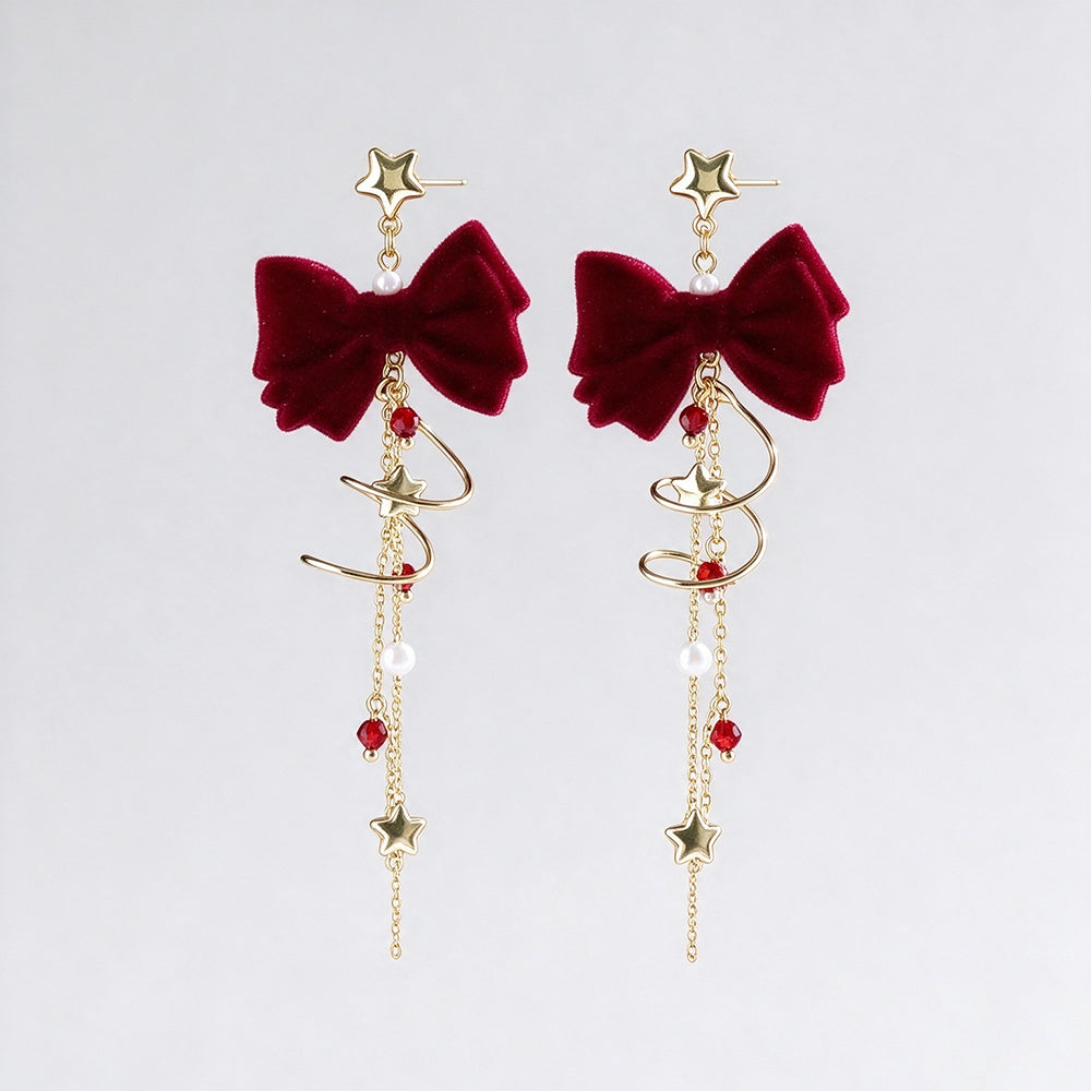 Christmas Tree Drop Earrings - DippedShop Wholesale - #8083