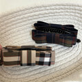 Vintage Bowknot Plaid Banana Hair Claw 6W6HCP1622