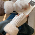 Knit Fingerless Gloves - DippedShop Wholesale - #3235