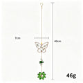 Elegant Crystal Butterfly Flower Pendant Cun Catcher 6H7HLS183