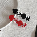 Marble Heart Hair Claw - DippedShop Wholesale - #7827